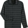 thumbnail image 1 of Alfani Mens Horizon Button Up Shirt, Black, Small, 1 of 1