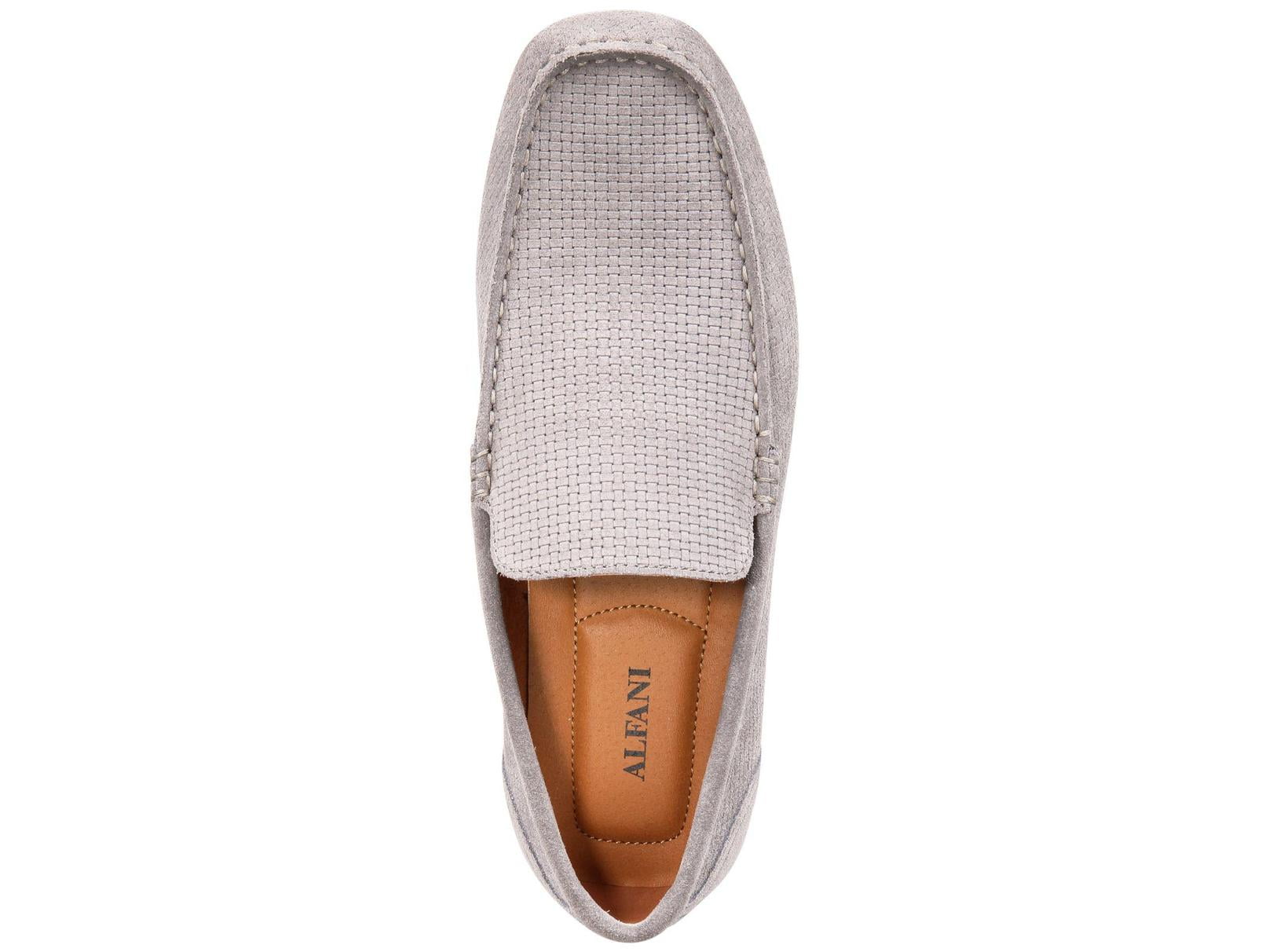 Alfani Shoe Men’s 10 M Casual Kendric Textured Drivers Grey Alfani Men main image 3