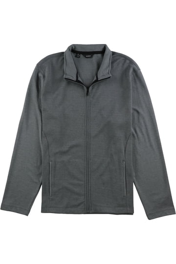 Veste En Polaire Alfani Pour Homme - Taille 2XL, Fermeture éclair, Couleur Noire à Rayures