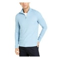 thumbnail image 1 of Alfani Mens Knit Ribbed Casual Shirt Blue XXL, 1 of 2