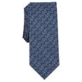 thumbnail image 1 of Alfani Mens Lexington Geo Print Tie Denim Blue Necktie, 1 of 1