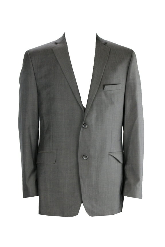 Mens Light Brown Twill Slim Fit Jacket 44R