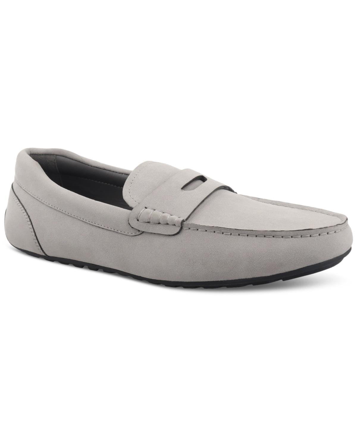 Alfani driver / slip-on shoe Alfani Masonn Slip-on Penny Driving Loafers in White for Men  main image 3