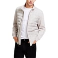 thumbnail image 1 of Alfani Mens Bomber Jacket Coat XL Beige Solid, 1 of 3