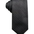 thumbnail image 1 of Alfani Mens Murray Geometric Self-tied Necktie, Black, One Size, 1 of 1
