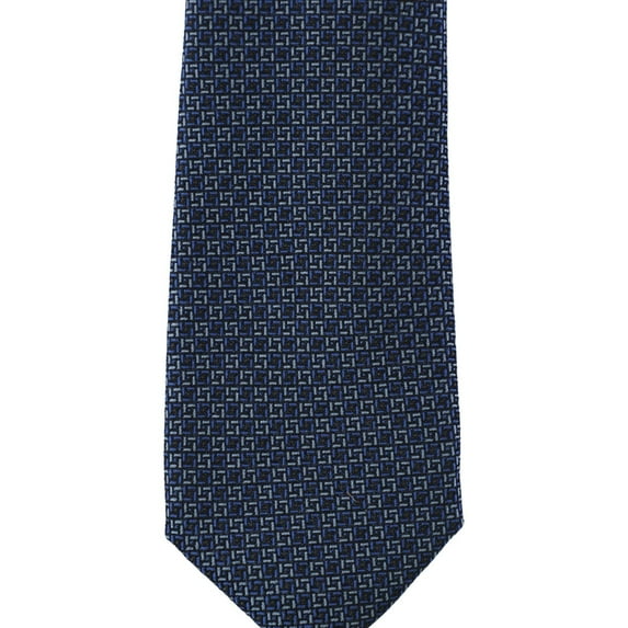 Alfani Mens Natte Self-tied Necktie, Blue, One Size