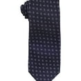 thumbnail image 1 of Alfani Mens Neat Self-tied Necktie, Purple, One Size, 1 of 2