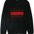 thumbnail image 1 of Alfani Mens Ombre Chenille Knit Sweater, Black, Small, 1 of 1