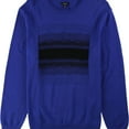 thumbnail image 1 of Alfani Mens Ombre Chenille Knit Sweater, Blue, XX-Large, 1 of 2