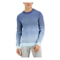 thumbnail image 1 of Alfani Mens Ombre Striped Crewneck Sweater, 1 of 1