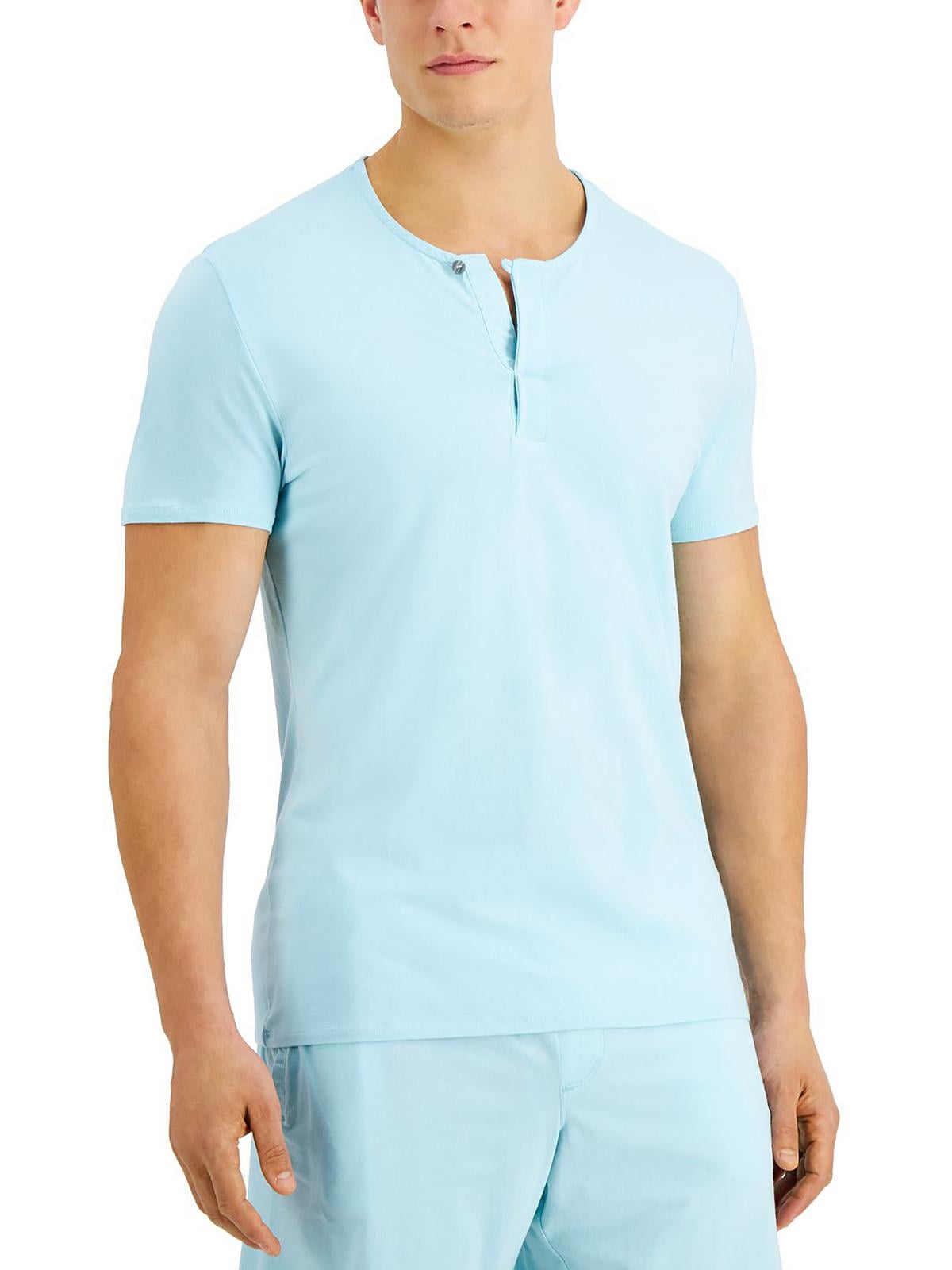 Alfani Mens Pajama Sleepwear Sleep Shirt - Walmart.com