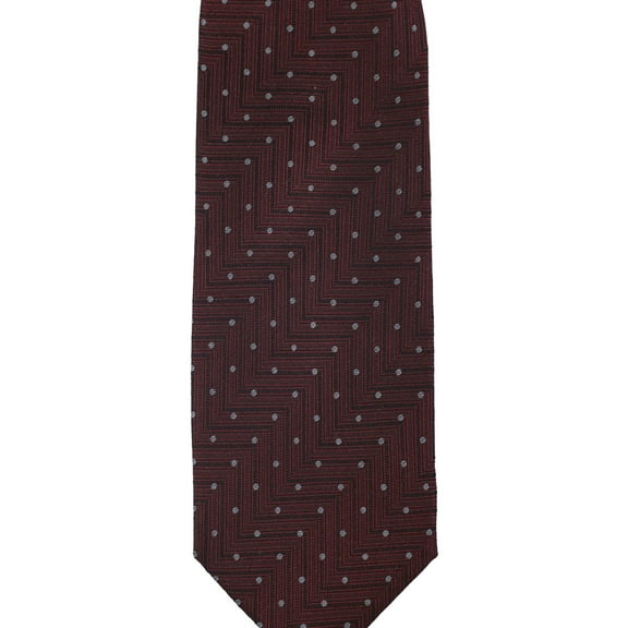 Alfani Mens Pasadena Dot Self-tied Necktie, Red, One Size