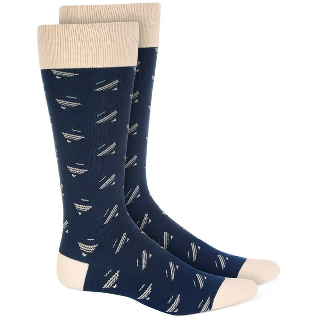 Alfani Mens Pattern Long Dress Socks