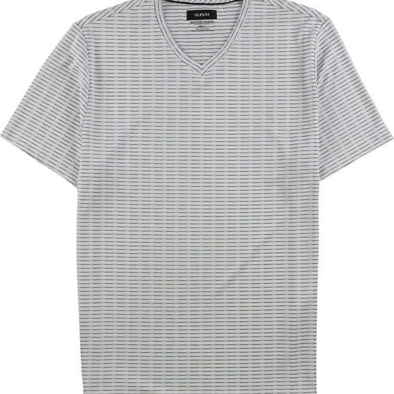 Alfani Mens Performance Basic T-Shirt, White, Small
