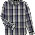 thumbnail image 1 of Alfani Mens Plaid Ls Button Up Shirt, 1 of 2
