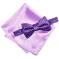 thumbnail image 1 of Alfani Mens Pre Tied Neck Tie Set, Purple, One Size, 1 of 2