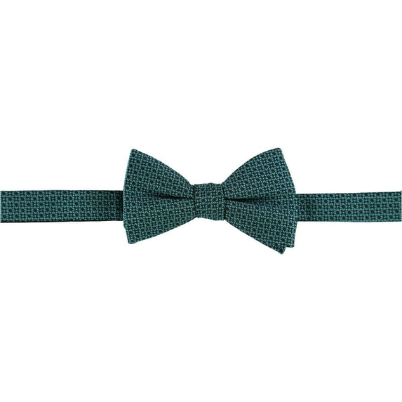 Alfani Mens Printed Self-tied Bow Tie, Green, One Size