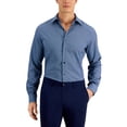 thumbnail image 1 of Alfani Mens Printed Slim Fit Dress Shirt, 1 of 1