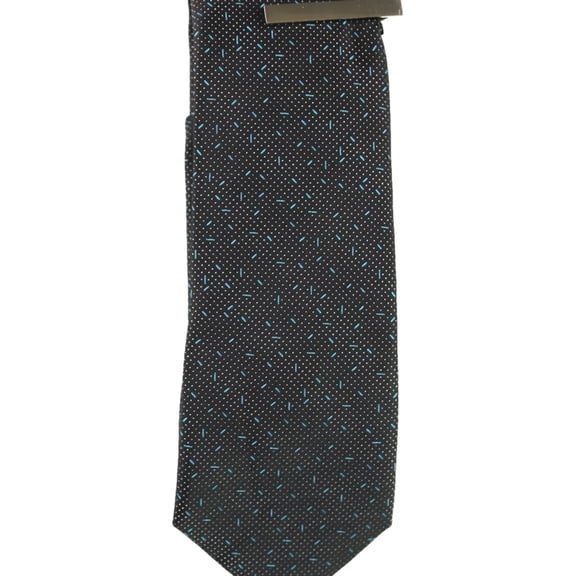 Alfani Mens Professional Self-tied Necktie, Black, One Size