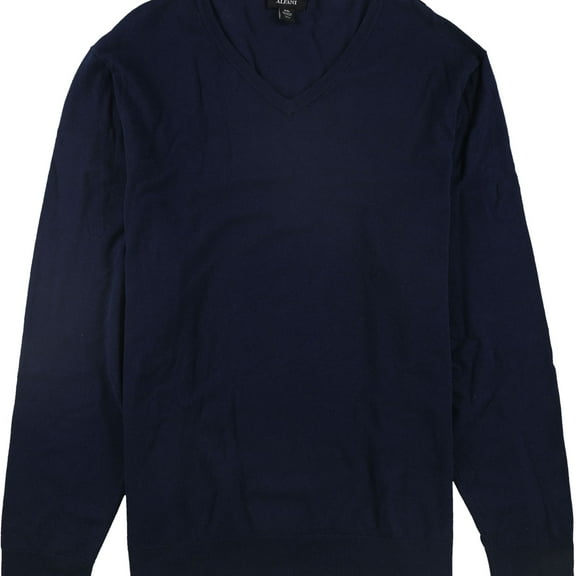 Alfani Mens Pullover Knit Sweater, Blue, XX-Large