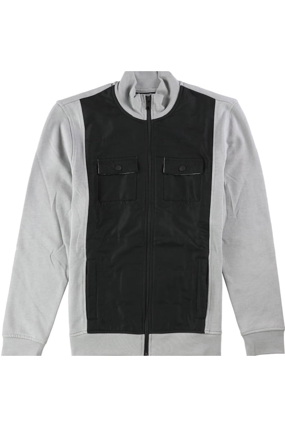Mens Reyes Mixed-Media Shirt Jacket