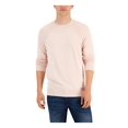 thumbnail image 1 of Alfani Mens Ribbed Trim Pullover Crewneck Sweater, 1 of 1