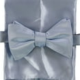 thumbnail image 1 of Alfani Mens Satin Neck Tie Set, Blue, One Size, 1 of 1