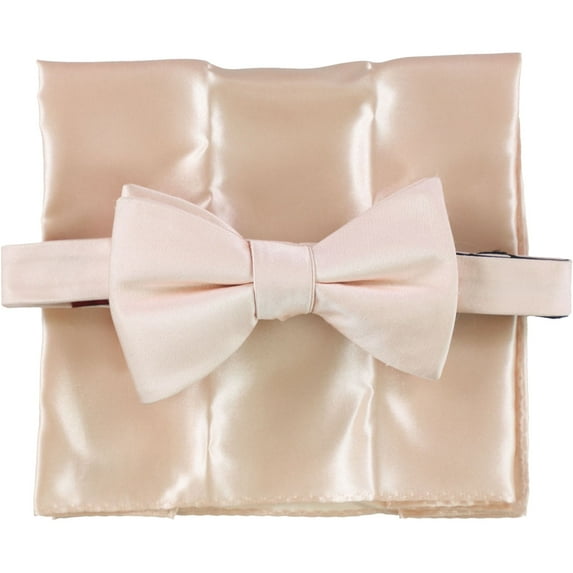 Alfani Mens Satin Neck Tie Set, Pink, One Size