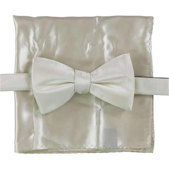 Alfani Mens Satin Pre-tied Bow Tie, Yellow, One Size