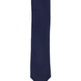 thumbnail image 1 of Alfani Mens Silk Skinny Self-tied Necktie, Blue, One Size, 1 of 1