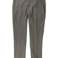 thumbnail image 1 of Alfani Mens Slim Fit Dress Pants Slacks, Brown, 38W x 32L, 1 of 2