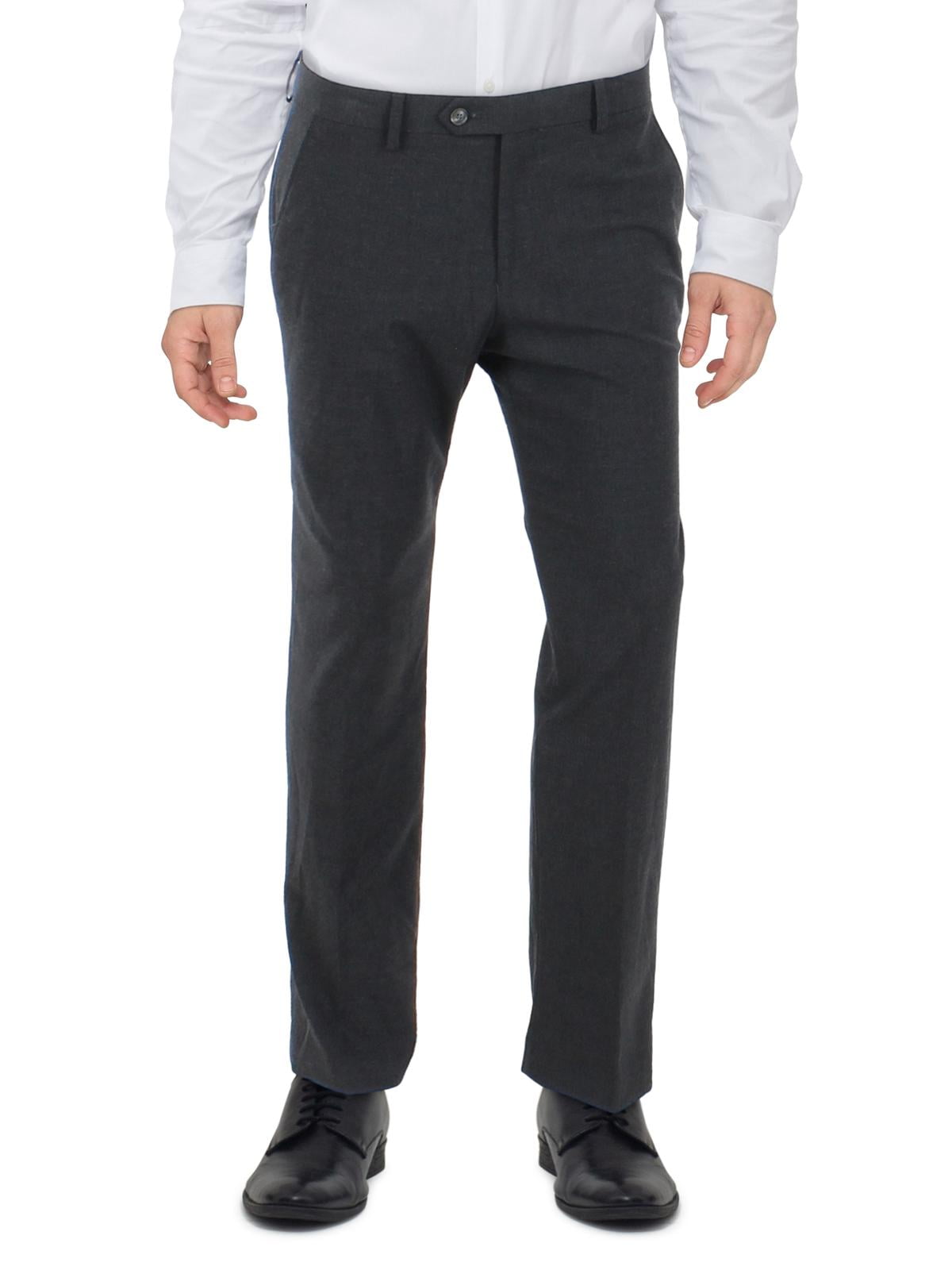 slim fit dress slacks ALFANI Men's Suit Dress Pants 32 x 30 Slim-Fit Black & White Pattern main image 0