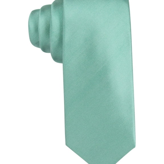 Alfani Mens Slim Self-tied Necktie, Green, One Size