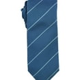 thumbnail image 1 of Alfani Mens Slim Stripe Self-tied Necktie, Blue, One Size, 1 of 1