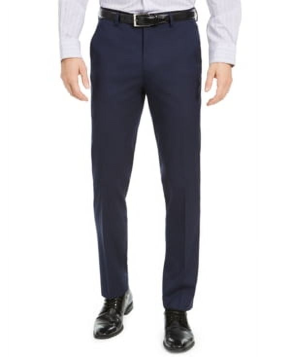 Pantalon Habillé Alfani Taille 24W - Gris - Coupe Slim Stretch En Coton/Élasthanne - Jambe Fine - Neuf Avec Étiquette