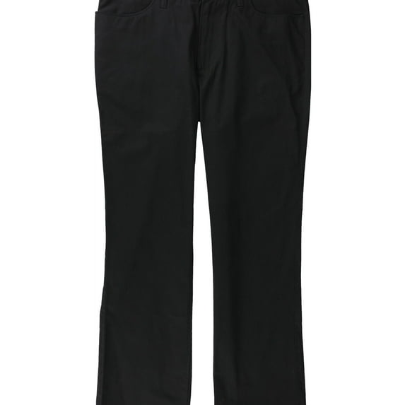 Alfani Mens Solid Casual Chino Pants, Black, 32W x 32L