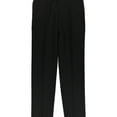 thumbnail image 1 of Alfani Mens Solid Dress Pants Slacks, Black, 32W x UnfinishedL, 1 of 2