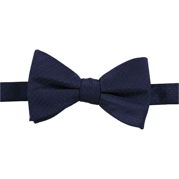 Alfani Mens Solid Self-tied Bow Tie, Blue, One Size