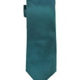 thumbnail image 1 of Alfani Mens Solid Silk Self-tied Necktie, Green, One Size, 1 of 1