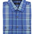 thumbnail image 1 of Alfani Mens Ss Plaid Button Up Shirt, 1 of 2