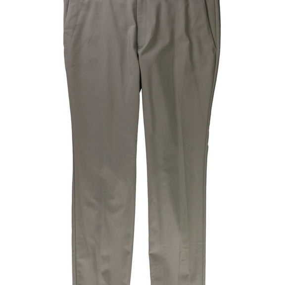 Alfani Mens Stretch Casual Chino Pants, Brown, 38W x 32L
