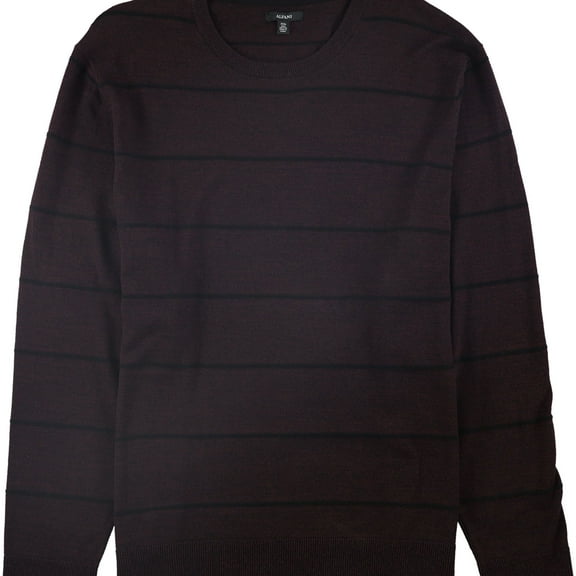 Alfani Mens Stripe Pullover Sweater, Red, XXX-Large