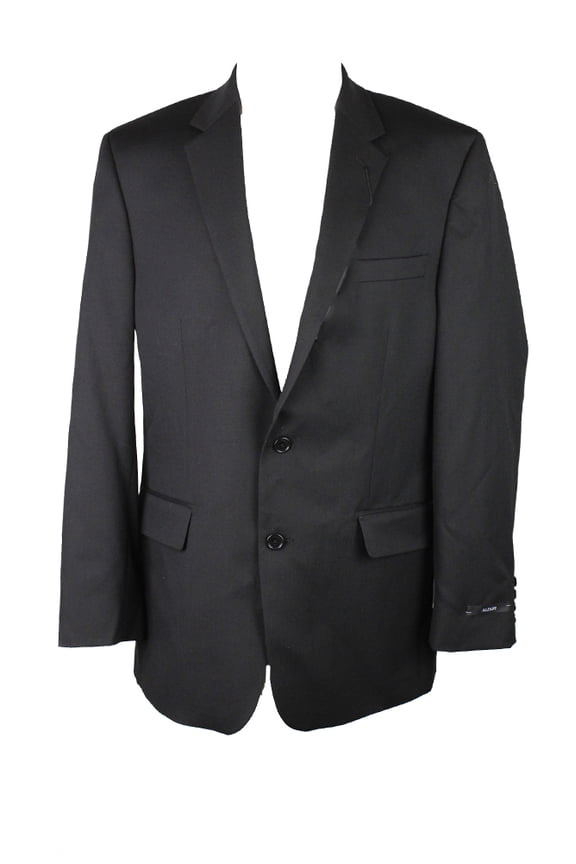 Mens Suit Separates Black Cord Textured Blazer Jacket 40R