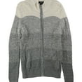 thumbnail image 1 of Alfani Mens Textured Ombre Cardigan Sweater, Grey, Small, 1 of 2
