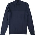 thumbnail image 1 of Alfani Mens Textured Pullover Knit Sweater, Blue, Medium, 1 of 2