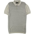 thumbnail image 1 of Alfani Mens Textured Rugby Polo Shirt, Beige, XX-Large, 1 of 2