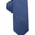 thumbnail image 1 of Alfani Mens Thompson Self-tied Necktie, Blue, One Size, 1 of 2