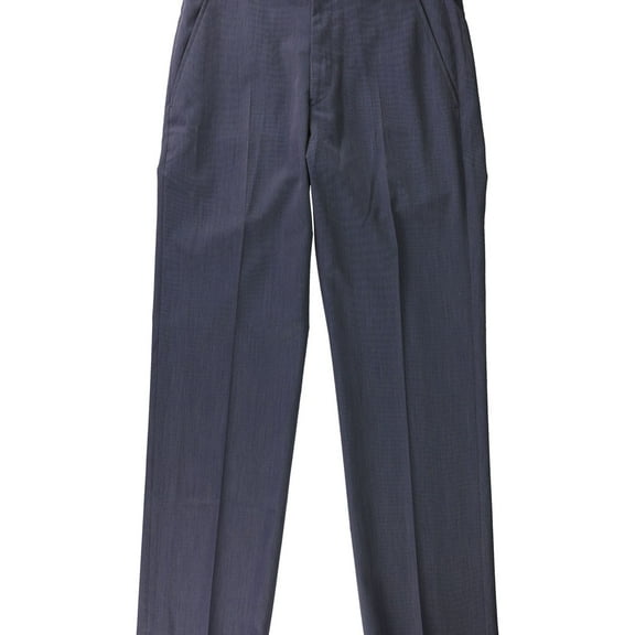 Alfani Mens Traveler Dress Pants Slacks, Blue, 34W x 34L