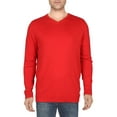 thumbnail image 1 of Alfani Mens V-Neck Ribbed Trim Sweater, 1 of 1