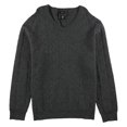 thumbnail image 1 of Alfani Mens V-Neck Wool Pullover Sweater, Grey, XX-Large, 1 of 2